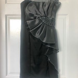 Gray Cocktail Dress